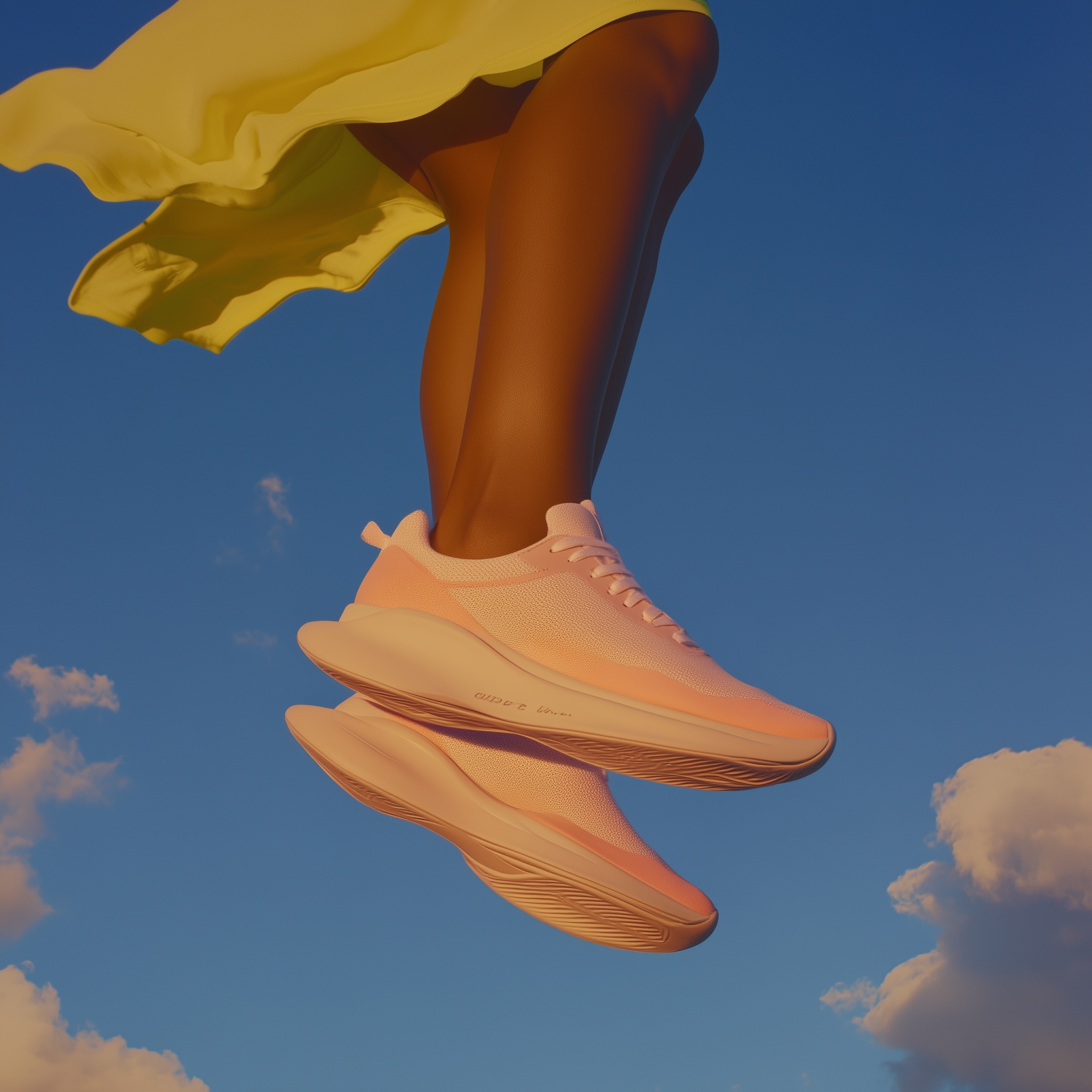 Nike shoes commercial concept